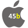 Aplicativo 45b para iOS